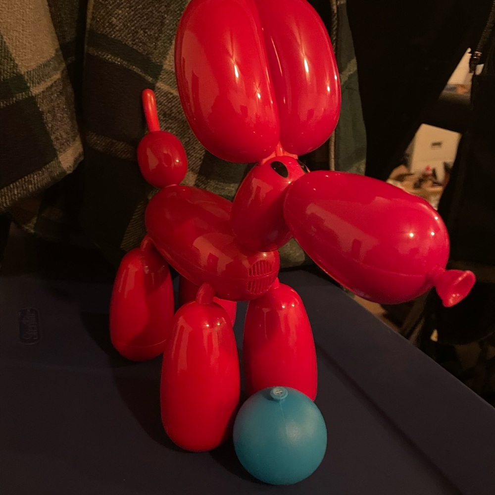 Red Balloon Dog Toy